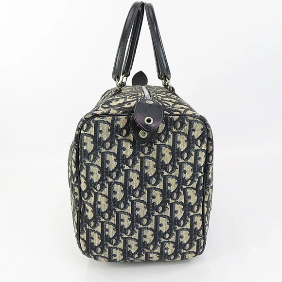 Dior Black and Cream Monogram Tote - Picture 4 of 16